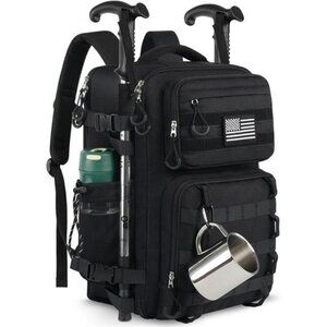 25L Tactical Backpack Military Molle Bug Out Bag Hiking Camping Travel Gear